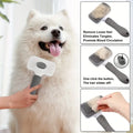 One-Button Pet Deshedding, Detangles & Removes Loose Hair