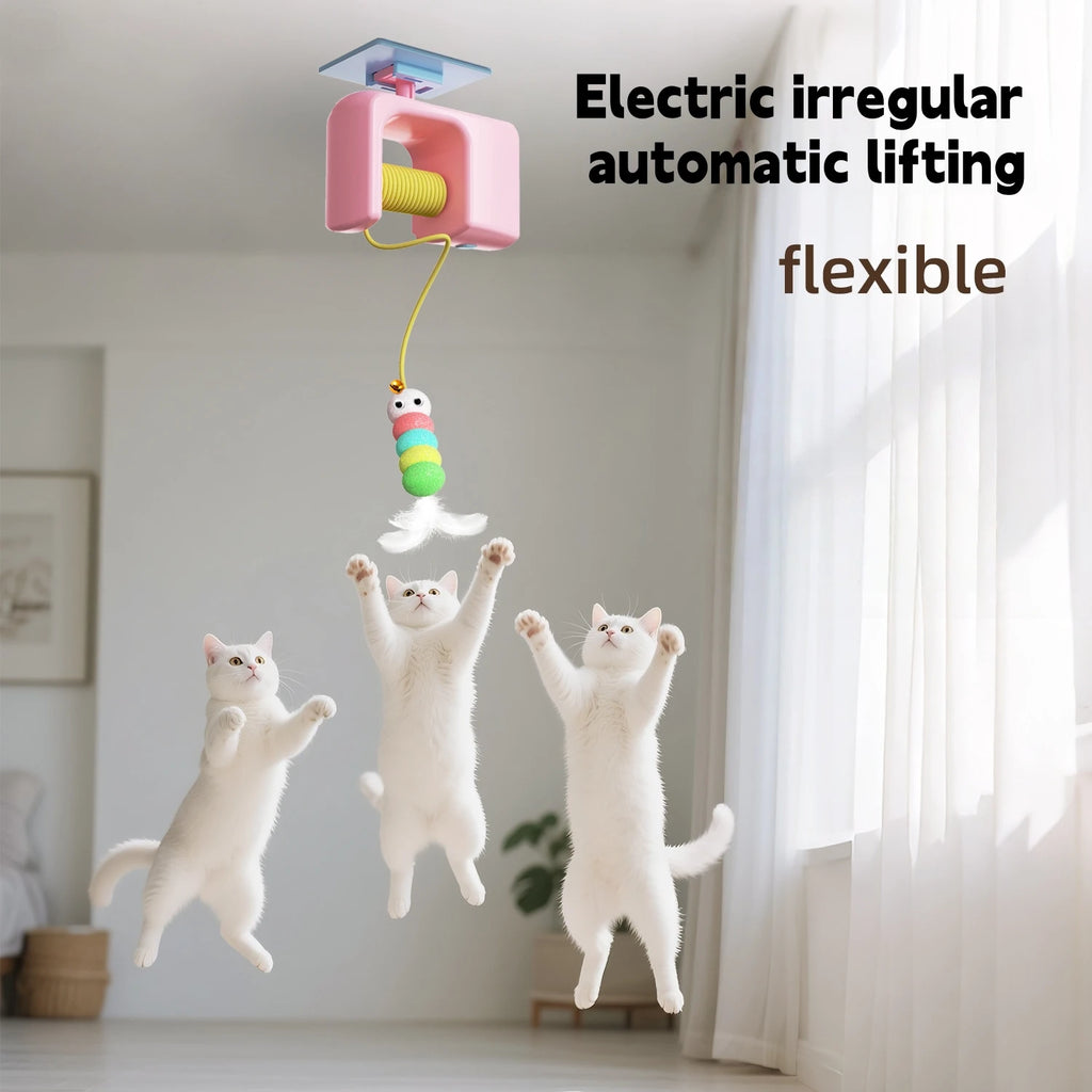 New Type Of Electric Cat Toy with 2 Ropes Wonder