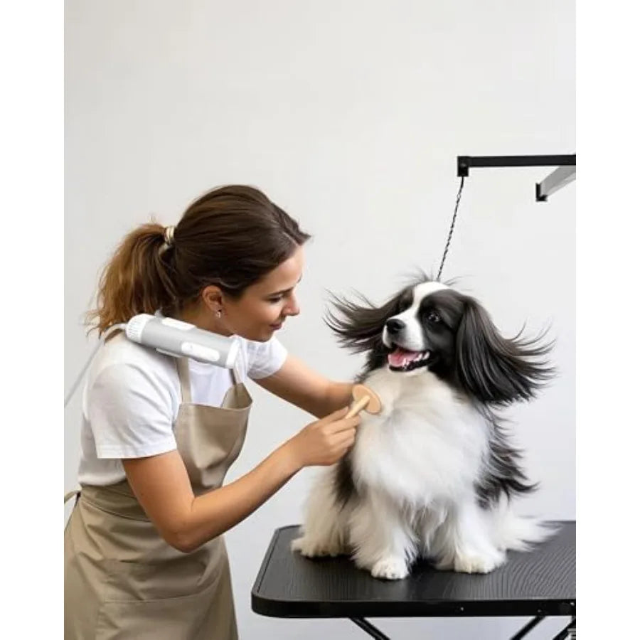 Hands Free Dog Dryer Powerful Neck Dryer for Pet Grooming