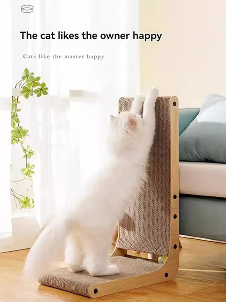 Indoor Cat Scratching Post, Protective Furniture Cardboard Cat Scratching Post