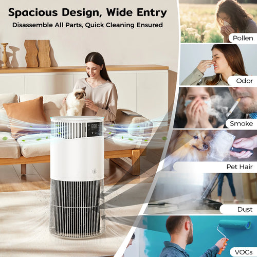 Air Purifier for Pet Allergy Sufferers, Pet Hair Removal