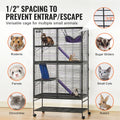 Metal Cage 4-Tier  for Pet Rat Hamster Guinea Chinchilla