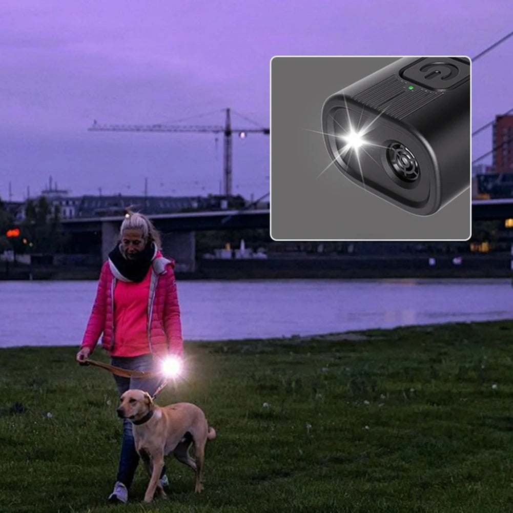 Ultrasonic Dog Bark Deterrent , Long Range, Rechargeable. No Bark