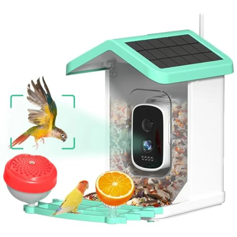Bird Feeder with Camera 4K HD AI Birds Species Identification