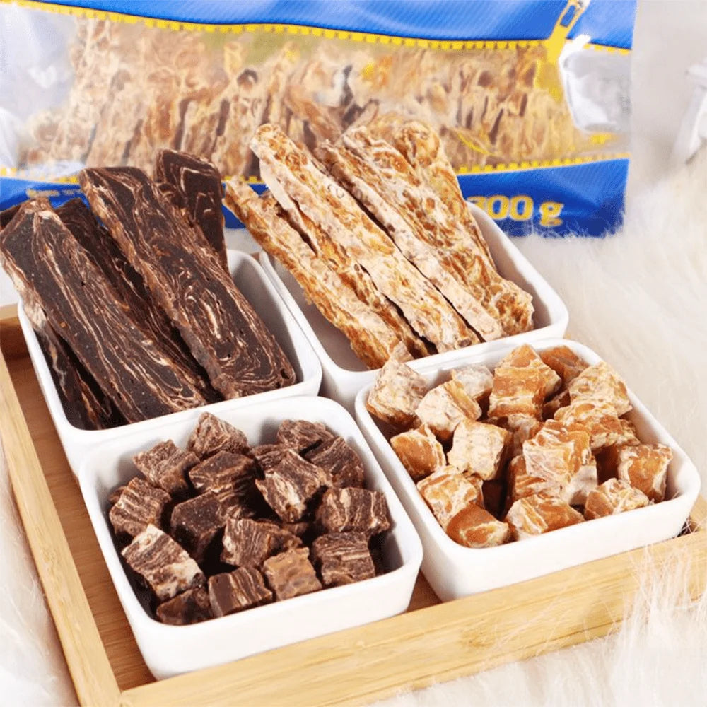 Snowflake Beef/Chicken Cubes/Slices, Chicken Salmon/Pumpkin Slices, All Natural Ingredients,