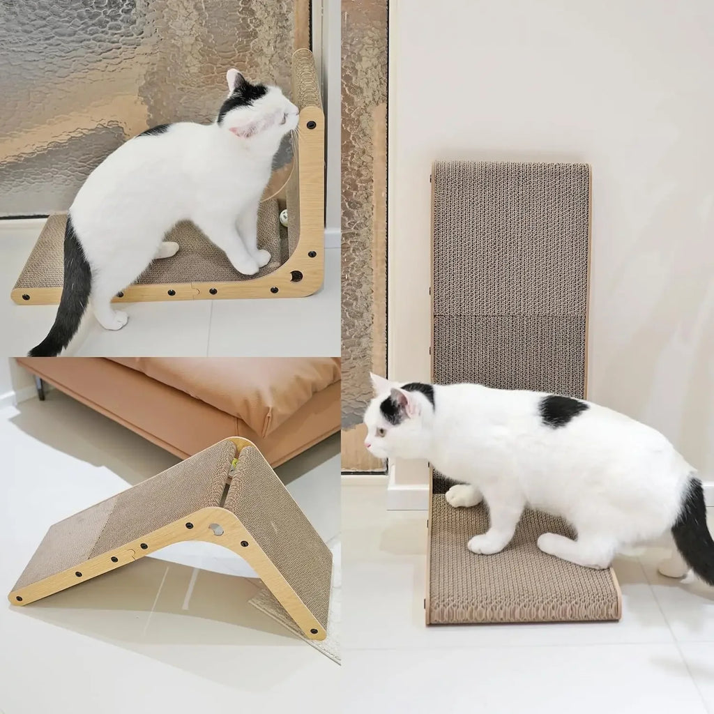 Indoor Cat Scratching Post, Protective Furniture Cardboard Cat Scratching Post