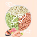 Cat Treats for Hairball Support and Teeth Cleaning.