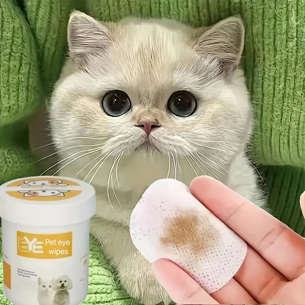 Pet Eye Wet Wipes, Eyes Wipes For Dogs & Cats