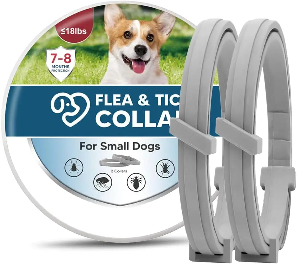 Small Dog Flea & Tick Collar Lasts Up to 8 Months