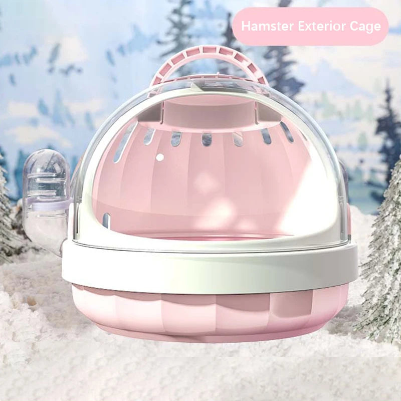 New Hamster Cage Portable Outer Basket Honey Bag Supplies