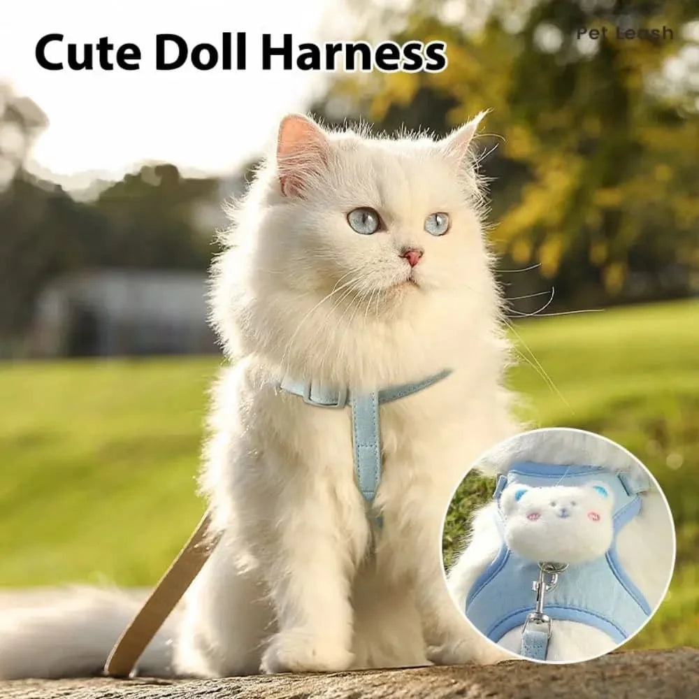 Cute Animal Harness Leash Set