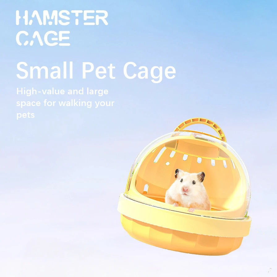 New Hamster Cage Portable Outer Basket Honey Bag Supplies