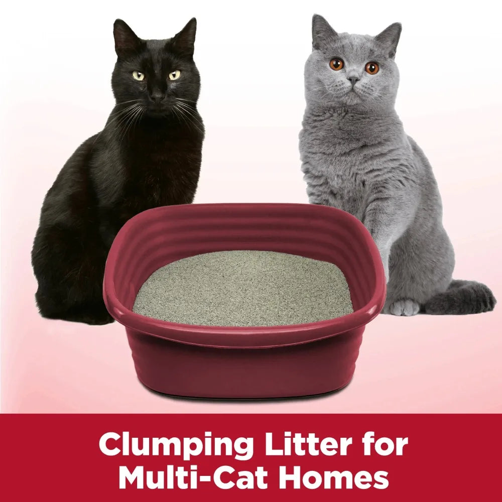 2 Pack Clumping Cat Litter Multi Cat 14 lb