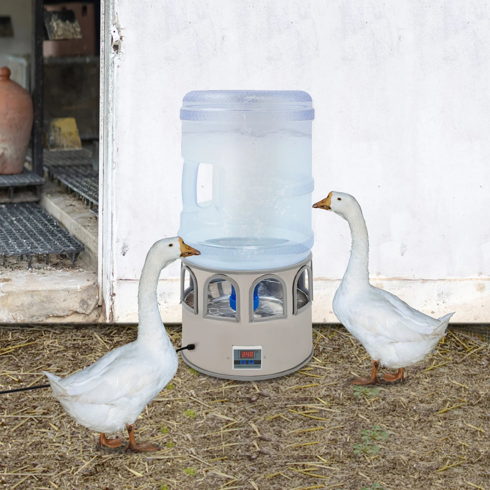 Chicken Water Heater Bowl,